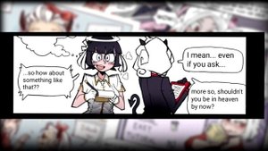 Helltaker озвучка комиксов | Маленькие негодницы | comic mix dub| by Ankstar