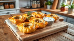 Горячий, ароматный Расстегай: каждый укус — взрыв вкуса и нежности!