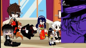 реакция на двойной черный ⚫️ соукоку .reac to dazai and Chuya (rus)