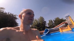 Аквапарк в Ереване. Армения 2021. 俄罗斯小哥在亚美尼亚。带字幕。 埃里温水上乐园。GoPro 9 防水检测。