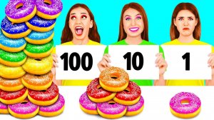 100 Слоев Еды Челлендж _ Кулинарная Битва с Едой от Multi DO Challenge
