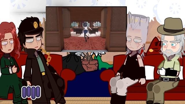 |Реакция ДжоДжо на смешной ролик|Ч.о.|