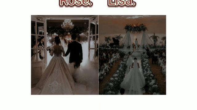 Rose and Lisa эстетика свадьбы