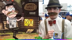 персонажи гравити фолз в реальной жизни