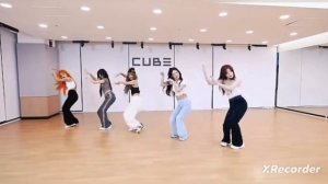 УЧИМ ХОРЕОГРАФИЮ KLAXON (G) I-DLE