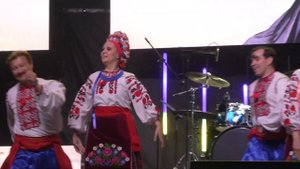 Калина - Козачок з бубнами Kalyna - Kozachok with Tambourines @ Toronto Ukrainian Festival 2022-9-1