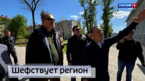 Мариуполь с рабочим визитом посетил губернатор Ленинградской области Александр Дрозденко