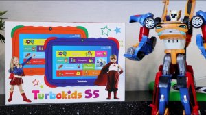 Тобот - трансформер Тритан и его новый планшет от TurboKids.  Детский планшет