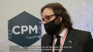 Франческо Пенсабене, Директор Иче Москва, на выставке моды CPM - Collection Premiere Moscow 2021
