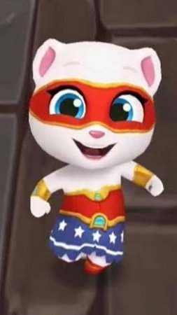 Супер Анджела Talking Tom Gold Run | Мультик для малышей