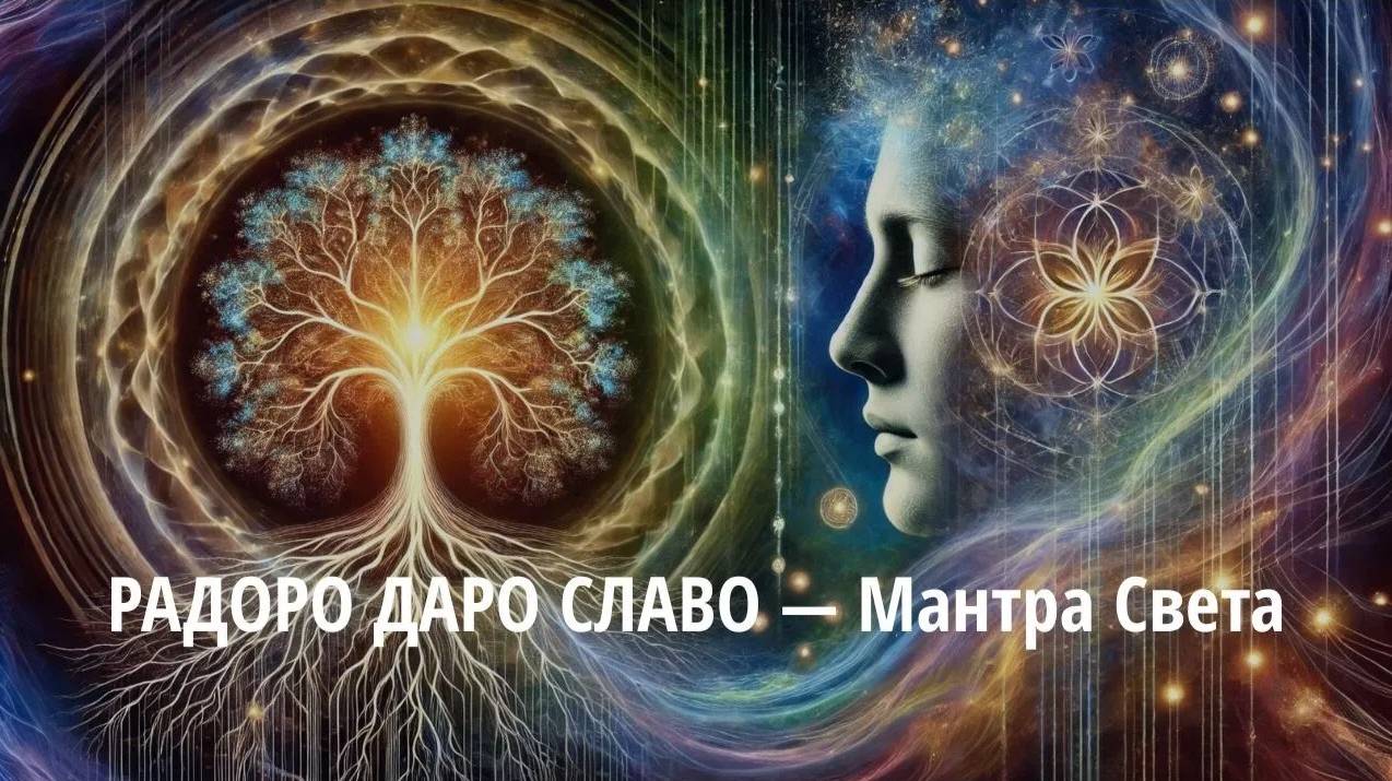 РАДОРО ДАРО СЛАВО — Мантра Света, Радости и Силы Души | Активация Потока Жизни