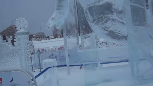 Мисс София рассказывает про ледовые скульптуры в Эко-Парке г.Перми! смотреть онлайн