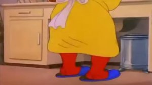 Том и Джерри, но это реклама "Fairy Platinum"