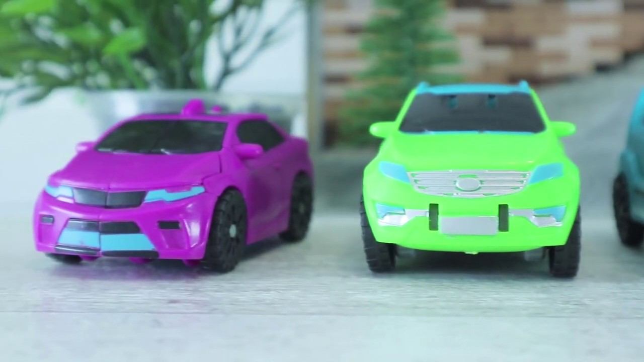 Тоботы - трансформеры. Видео для мальчиков про роботов. Киндер сюрпризы - Тоботы смотреть онлайн