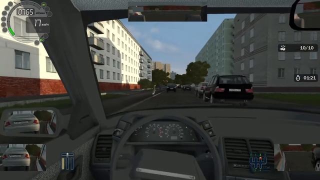 ПРОХОЖДЕНИЕ CITY CAR DRIVING(ДВОРОВАЯ ТЕРРИТОРИЯ)