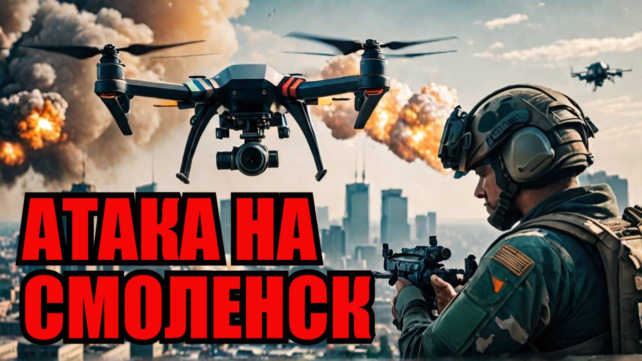 КАК СМОЛЕНСК ОТБИЛ АТАКУ ДРОНОВ ВСУ смотреть онлайн