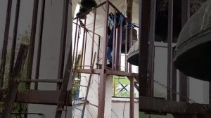 1000500458.mp4 Колокольный звон в храме Казанской иконы Божией Матери в Коломенском.
