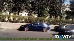 Троллейбус 54 Белорусский вокзал - Шмитовский проезд (часть 1)