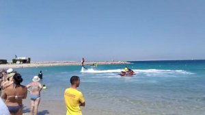 Египет, Хургада, отель Mercure, шоу "Fly Board", 3.10.2021.