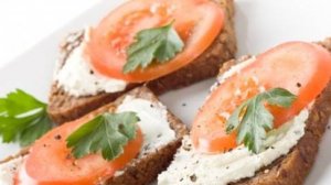 Быстрая закуска Бутерброды без мяса за 3 минуты