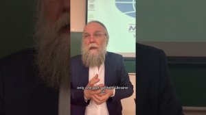 Short commentary on the Future of Ukraine by Russian philosopher Alexander Dugin