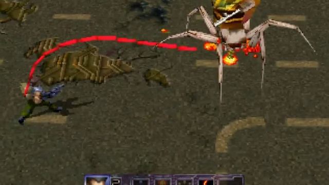 Contra VII. 04. Босс Паук