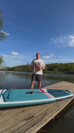 🔥 Тест-драйв новой ракеты от Red Paddle! #shorts