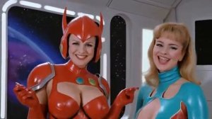 Galactic Vixens - RED LATEX - Retro Sci-Fi - Super Panavision 70 (Music Video)