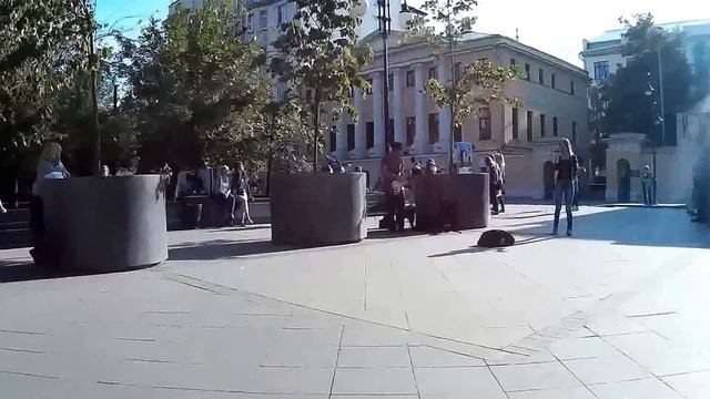 Самая красивая песня услышанная мной на улицах Москвы смотреть онлайн