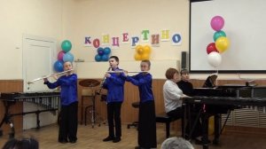 Трио "Колибри"  - Вальс Танцующие нотки,  Весёлый балаганчик