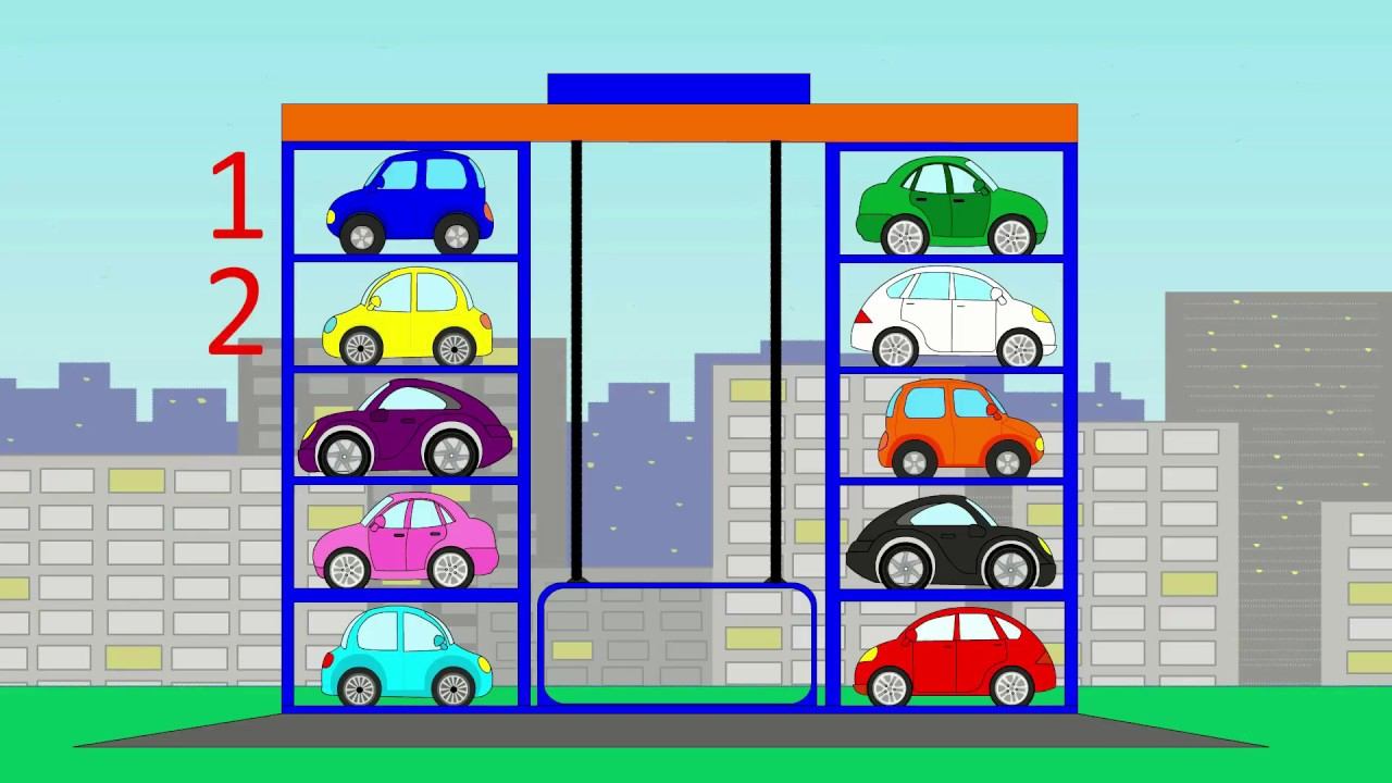 Мультик про машинки. Парковка. Развивающий мультфильм про машинки смотреть онлайн