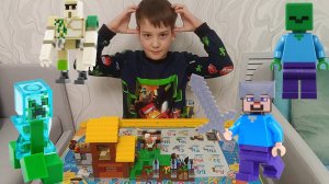 Спасём Коттедж Стива! Майнкрафт 🏡 Играем вместе:)