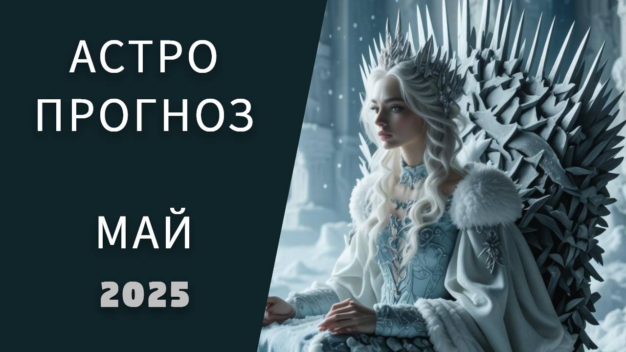 АСТРОПРОГНОЗ МАЙ 2025