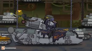 HomeAnimations - Мультики про танки  Новый ГИБРИД-МОНСТР от безумного ученого - Мультики про танки