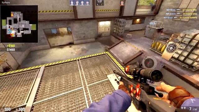 f0rest 27-11 POV / NiP vs G2 / ESL One Cologne 2017 смотреть онлайн