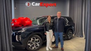 Вручили нашим клиентам Екатерине и Сергею из Чебоксар Hyundai Palisade!