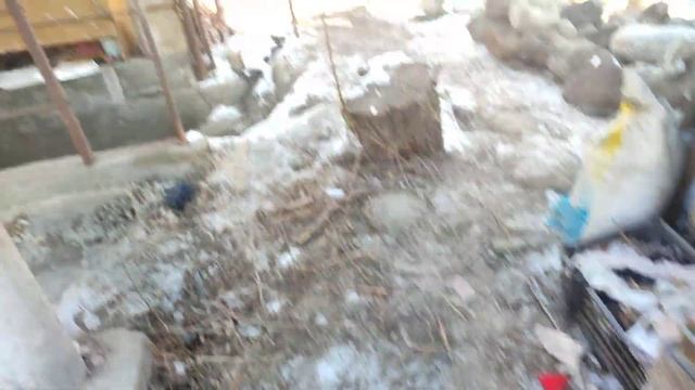 Начало стройки дачного участка Конец февраля 2024 год5