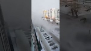 Порыв горячей воды, Новосибирск