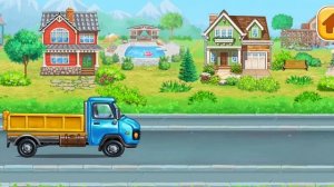 Видео для детей.  Строительный транспорт. Грузовики и трактора. Для мальчиков. Учим транспорт.