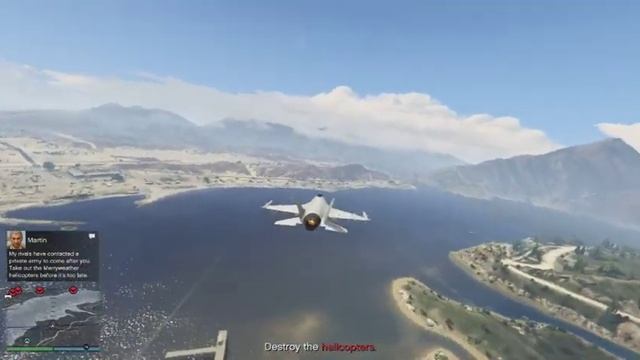 Grand Theft Auto V Online Mission - Effin Lazer by Martin