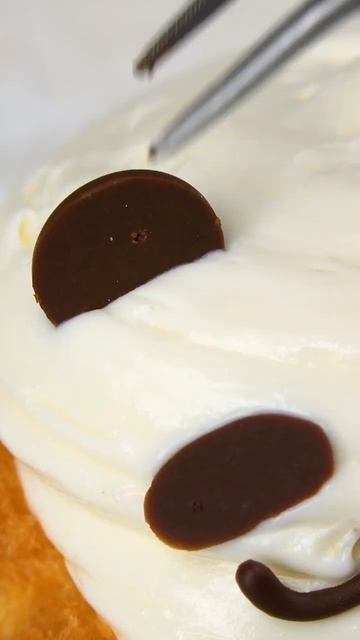 🐼❤️ Простой и милый десерт #pastry #panda #sweetrecipe смотреть онлайн