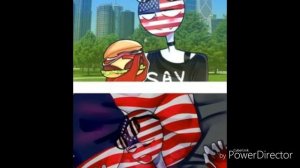 Countryhumans Россия и Америка