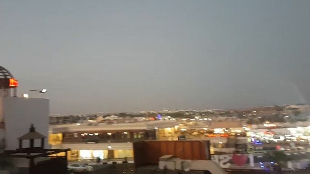 ВИД ИЗ ОТЕЛЯ ТРОПИТЕЛЬ НААМА БЕЙ 5* ШАРМ ЭЛЬ ШЕЙХ  HOTEL TROPITEL NAAMA BAY5* SHARM EL SHEIKH