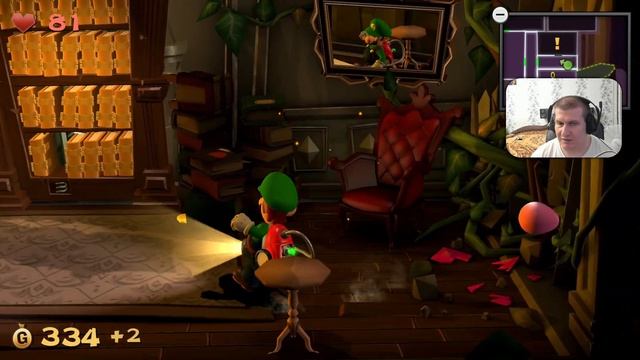 Прохождение Luigi's Mansion 2 HD #12 — Постой Паравоз {Switch}