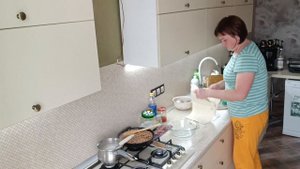 ГОТОВЛЮ ЛАЗАНЬЮ.МИНТАЙ В МАРИНАДЕ