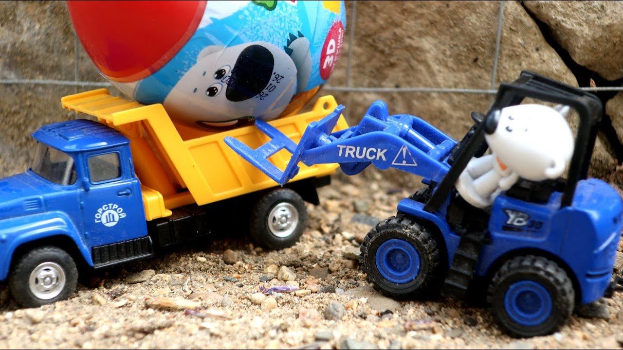 Видео с игрушками из мультфильма. Ми-ми-мишки и большое яйцо сюрприз смотреть онлайн