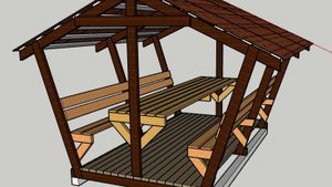 Беседка садовая
