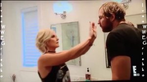 Dean Ambrose and Rene Young