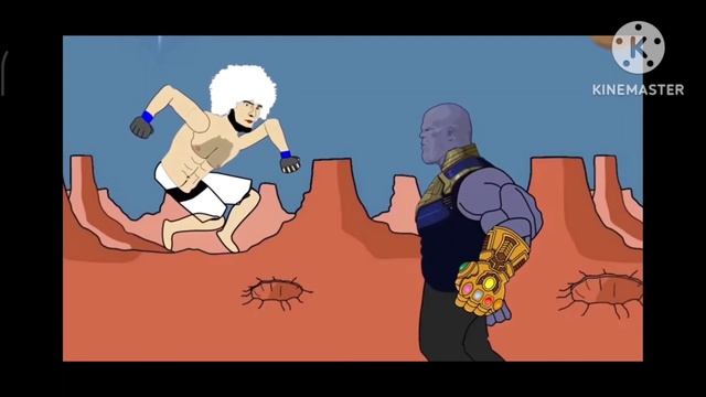 Реакция на МУЛЬТИХАЙП Бойка против Таноса