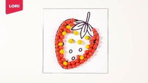 Лепим из пластилина. Техника "Шарики"